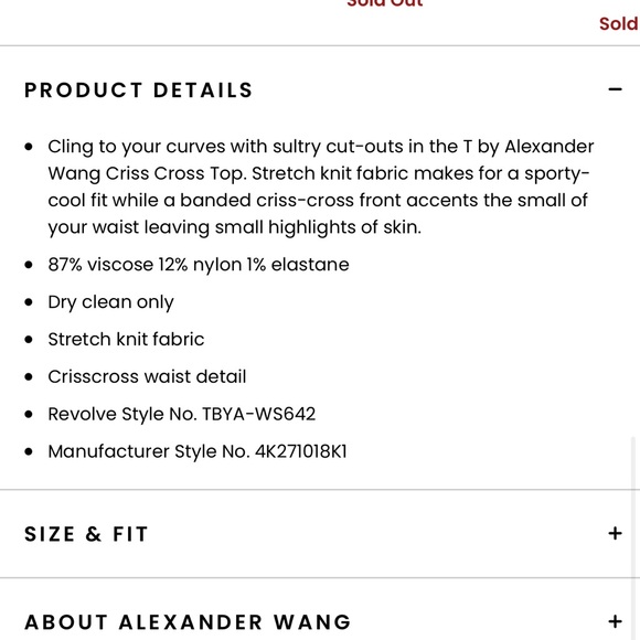 Alexander Wang Criss Cross Crop Top in Navy - Picture 6 of 11